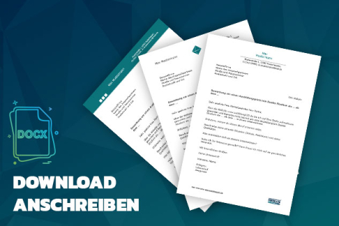 Download Vorlage Anschreiben - 